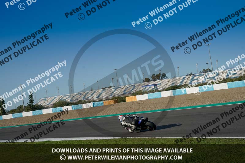 25 to 27th november 2017;Jerez;event digital images;motorbikes;no limits;peter wileman photography;trackday;trackday digital images